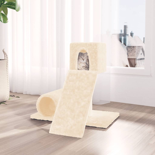 vidaXL kradsetræ med sisalkradsestolpe 59 cm cremefarvet