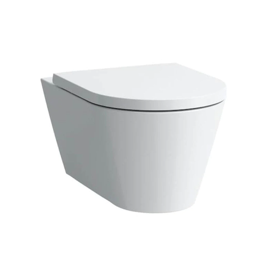Laufen Kartell by Veggskål Rimless - Uten Sete Hvit Matt