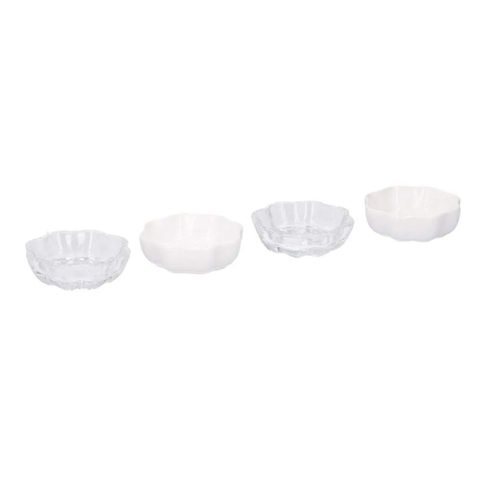 4x små skåle til snacks