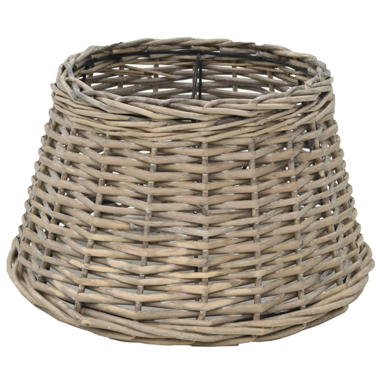 vidaXL lampeskærm flet 38 x 23 cm naturfarvet