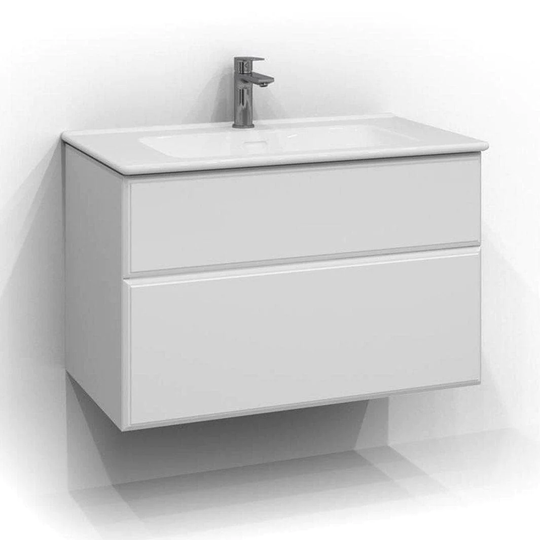 Svedbergs Forma Kant Servantskap 80cm / 45cm Hvit Matt