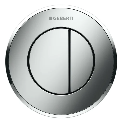 Geberit Type10 fjernbetjening, Blankforkrommet