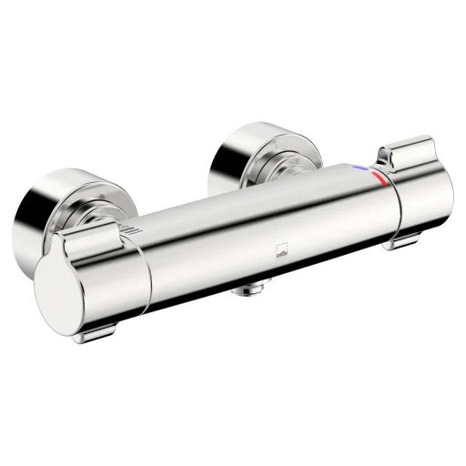 Oras Clinica dusjarmatur med termostat, 150 cc, krom