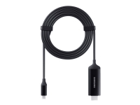 Samsung DeX Cable EE-I3100 - Video/audiokabel - 24 pin USB-C han omvendelig til HDMI han - 1.38 m - sort - 4K support