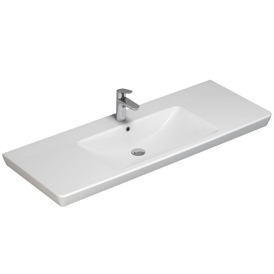 Dansani Mido+ Lotto XL Møbelservant B85-125xd48cm Hvit / 120cm