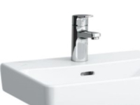 Laufen Pro S håndvask 45 x 34 cm med hanehul og glaseret overløb