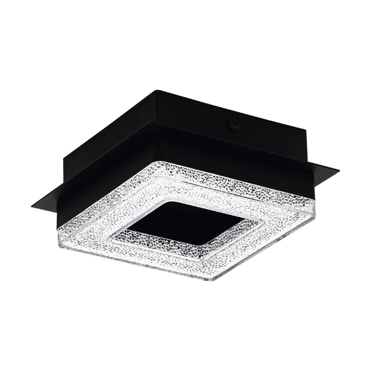 Fradelo 1 Led Ceiling / Wall light 1L / Crystal (Sort)