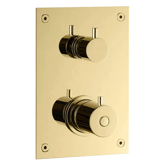 Tapwell Box268/368 ED2 Frontpanel Oksiderende Messing
