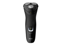 Philips Shaver 1200 S1223 - Shaver - trådløs - dyb sort