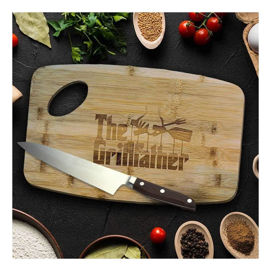 Skærebræt i Bambus - The Grillfather