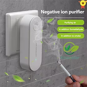 plug-in negative ion luftrenser mini bærbar negativ ion generator for hjemmet fjern lukt forurensende stoffer røyk egnet for soverom toaletter stue bad skap ga