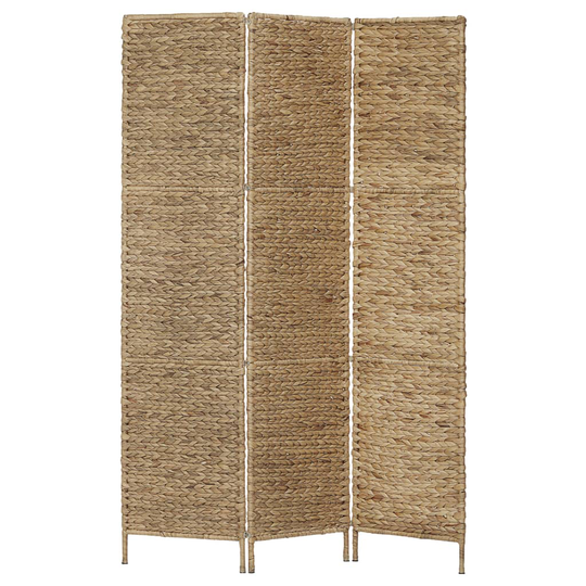 vidaXL rumdeler med 3 paneler 116 x 160 cm vandhyacint