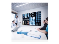 Samsung QH75B - 75 Diagonal klasse QHB Series LED-bagbelyst LCD paneldisplay - digital skiltning - 4K UHD (2160p) 3840 x 2160