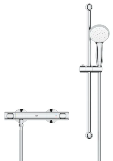 Grohe Precision Flow dusjsett, krom