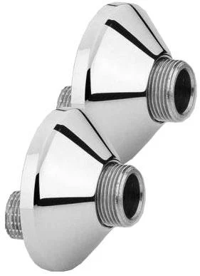 Universal kuplinger 3/4" x 1/2" & Rosetter (Sett á 2 stk.)