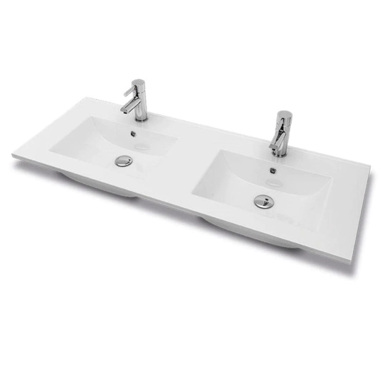 Vikingbad ADA D46 Møbelservant B60-120cm Hvit / Thin H1,8cm 120cm Dobbel
