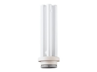Philips MASTER PL-R Eco - Ikke-integreret kompakt fluorescerende lyspære - form: biax - GR14q-1 - 17.7 W - klasse G - varmt hvidt lys - 3000 K