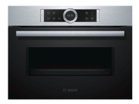Bosch Serie | 8 CFA634GS1 - Mikrobølgeovn - til indbygning - 36 liter - 900 W - inox