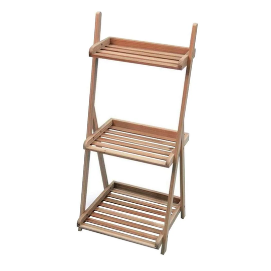 Skrå Reol med 3 Hylder - 92.5 x 41 cm