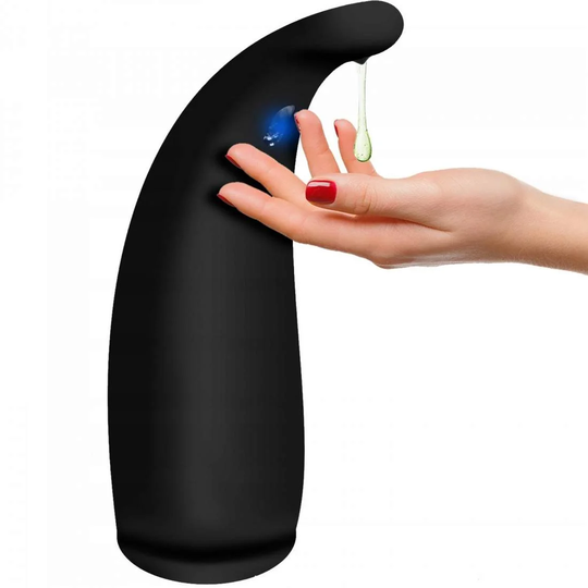 Automatisk sæbedispenser, kontaktløs - sort