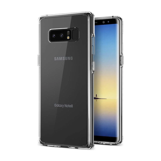 2x Samsung Note 8 Plus Transparent Cover