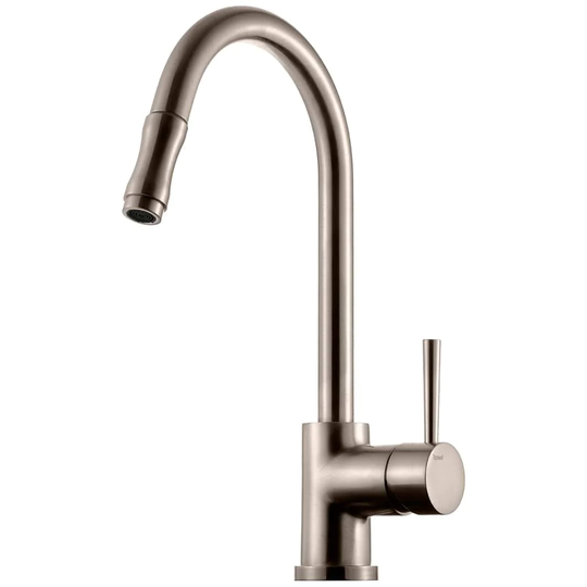 Tapwell Evo185 Kjøkkenarmatur Uttrekk Brushed Nickel