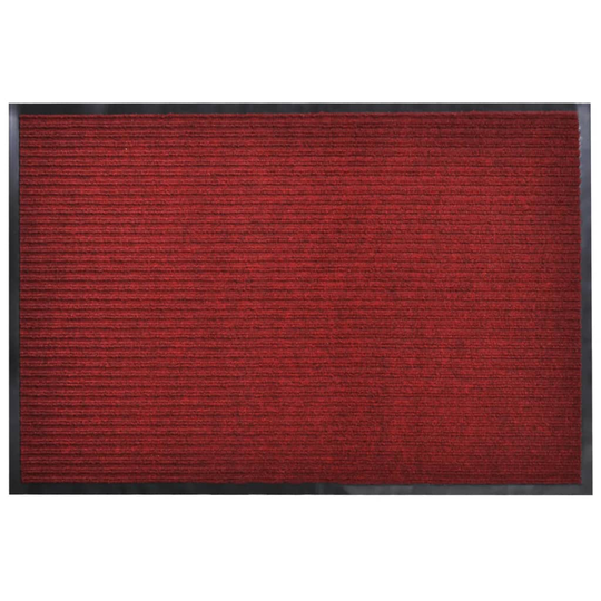 vidaXL dørmåtte PVC 120 x 180 rød