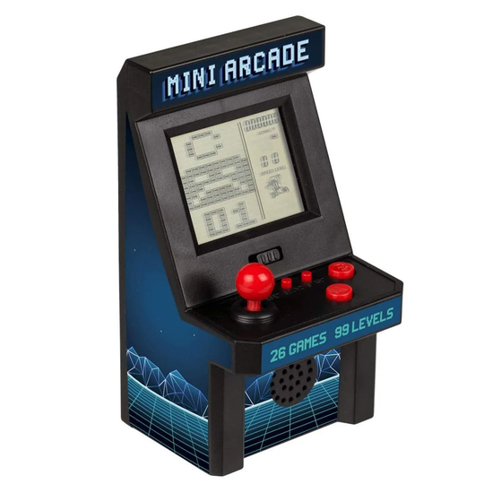 Mini-arcade spil med 26 spil