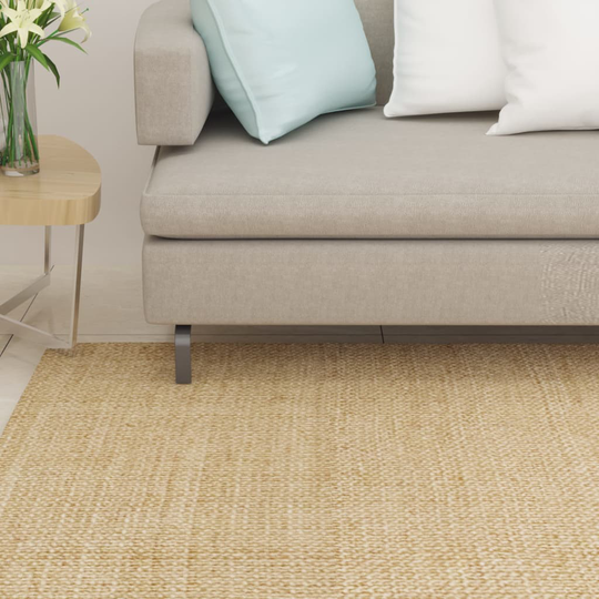 vidaXL gulvtæppe 80x100 cm naturlig sisal