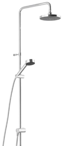 Mora MMIX S5 Shower System Dusjsett Ø180/Ø80/1216 mm, Krom