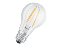 OSRAM PARATHOM - LED-filament-lyspære - form: A - klar finish - E27 - 6.5 W (tilsvarende 60 W) - klasse E - varmt hvidt lys - 2700 K