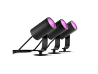 Philips Hue White Color Ambiance Lily udendørs 3 x Spot - Base Kit