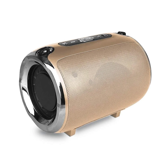 S518 5W Transportabel Bluetooth Højttaler - Guld