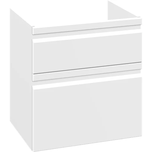 Dansani Underskap 2sk 64 x 60 x 44, Matt hvit foile