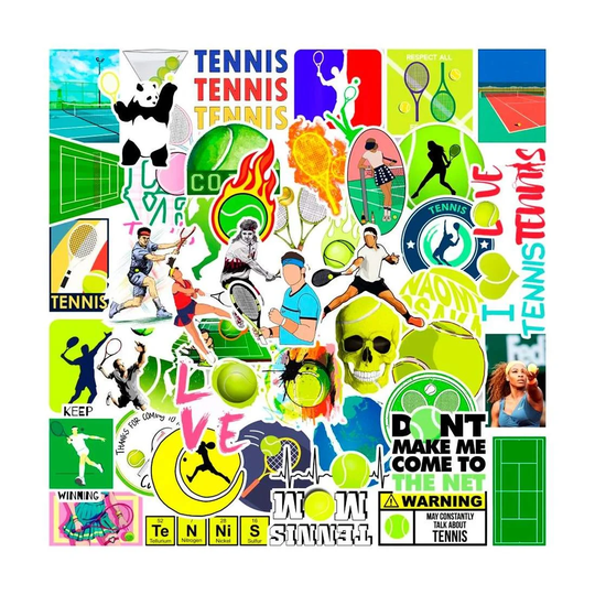 Pakke med Klistermærker - Tennis