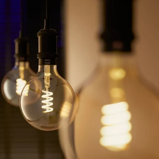 Philips Hue White Ambiance filament globepære Ø12,5 , 1-pack