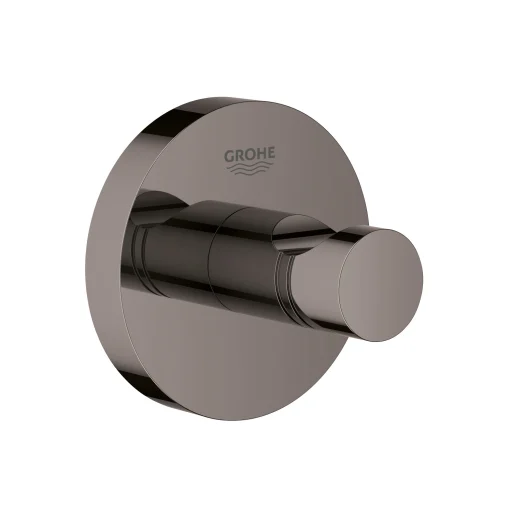 Grohe Essentials håndklekrok, polert hard graphite