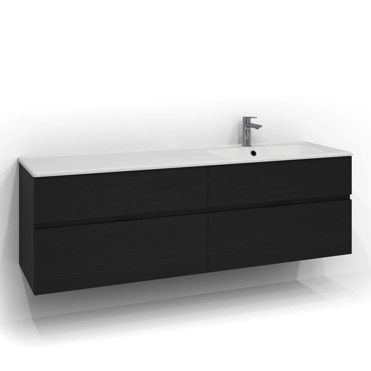 Svedbergs Forma Sans Servantskap 160cm / 45cm Svart eik