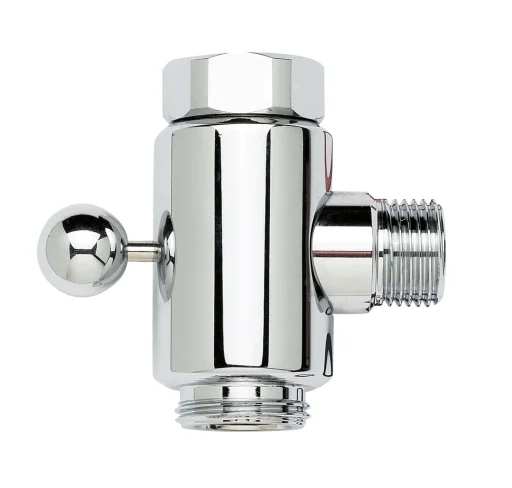 Damixa løs vender 1/2" mutter x 3/4" nippel i krom