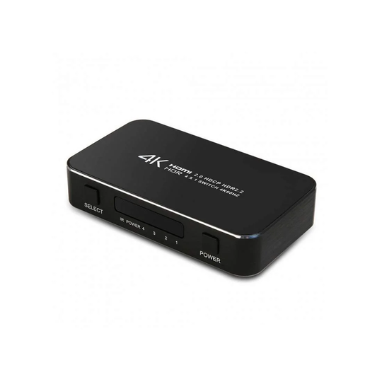 HDMI Switch - 4 Porter - 3D / 1080p / 4K