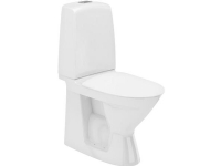 IFØ Ifö Spira gulvstående toilet med lukket S-lås - helt uden skyllekant - 4/2 liter skyllevolume
