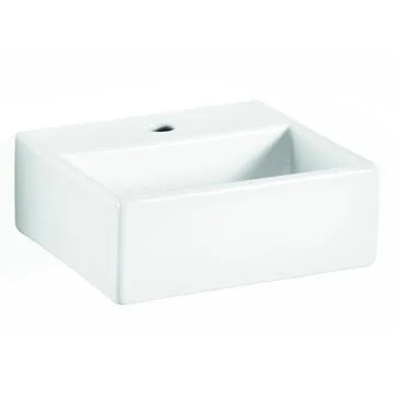 Cassøe Lineabeta Quarelo servant m/tapphull, 33x29 cm, hvit