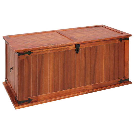 vidaXL opbevaringskiste 79x34x32 cm massivt akacietræ