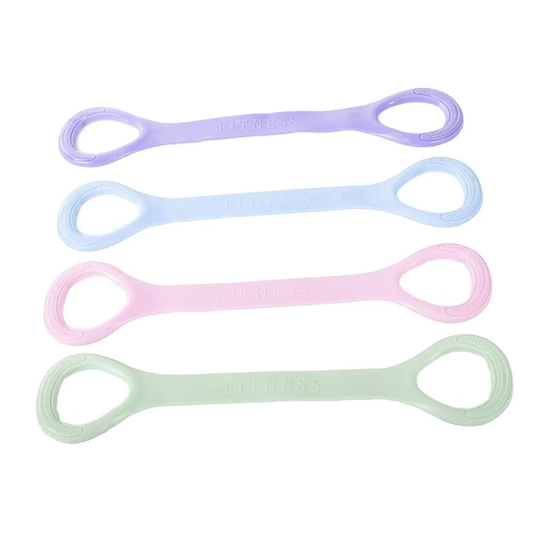 Latex modstandsbånd - assorterede farver