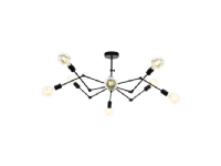EGLO EXMOOR LYSEKRONE 8L SORT