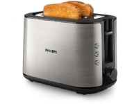 Philips Viva Collection HD2650 Full metal - Brødrister - 2 skive - 2 Holdere - rustfrit stål