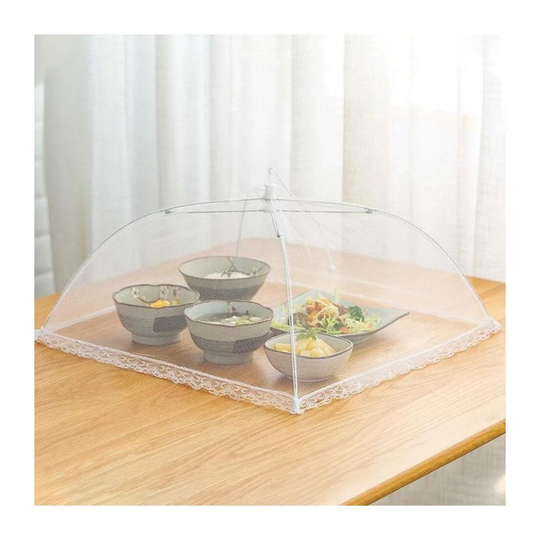 Pop-Up Madparaply, Mesh - Hvid