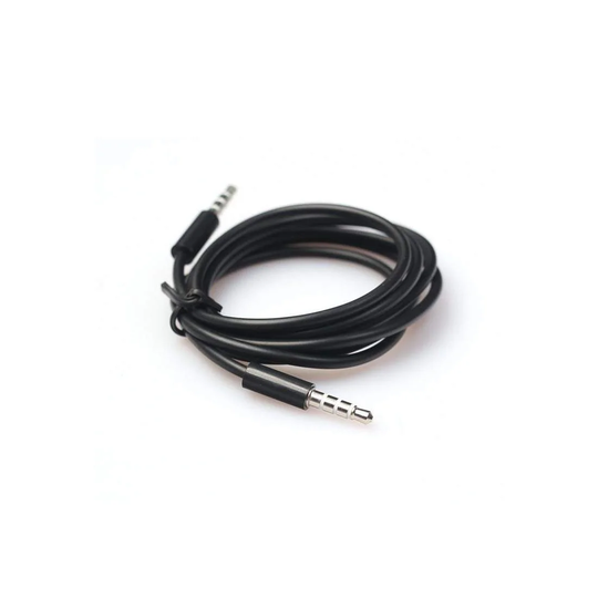 Aux (3.5mm) Kabel - Sort