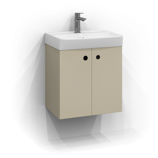 Svedbergs Intro Servantskap 2 Dører 50cm / Sand