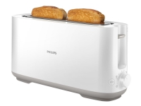Philips Daily Collection HD2590 - Brødrister - 2 skive - 1 Holdere - hvid